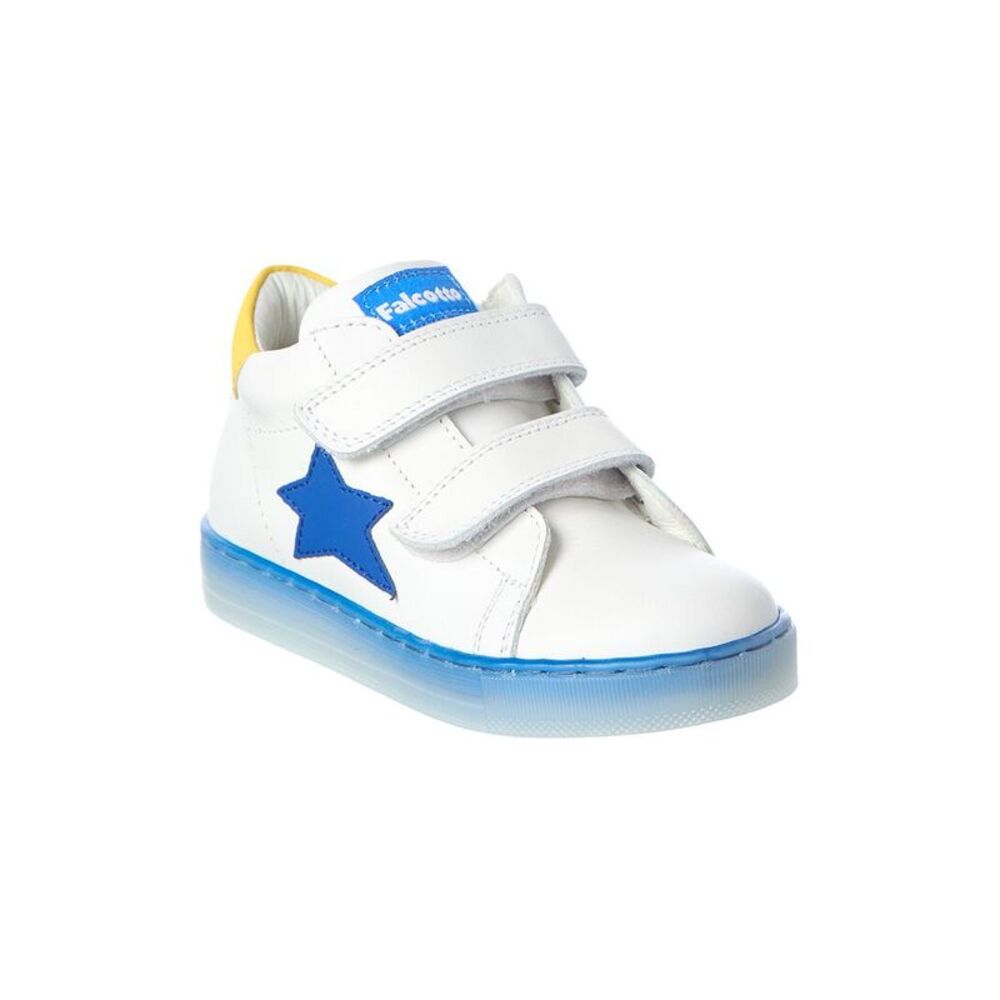 Naturino Falcotto Sasha Vl Leather Sneaker, Blue
